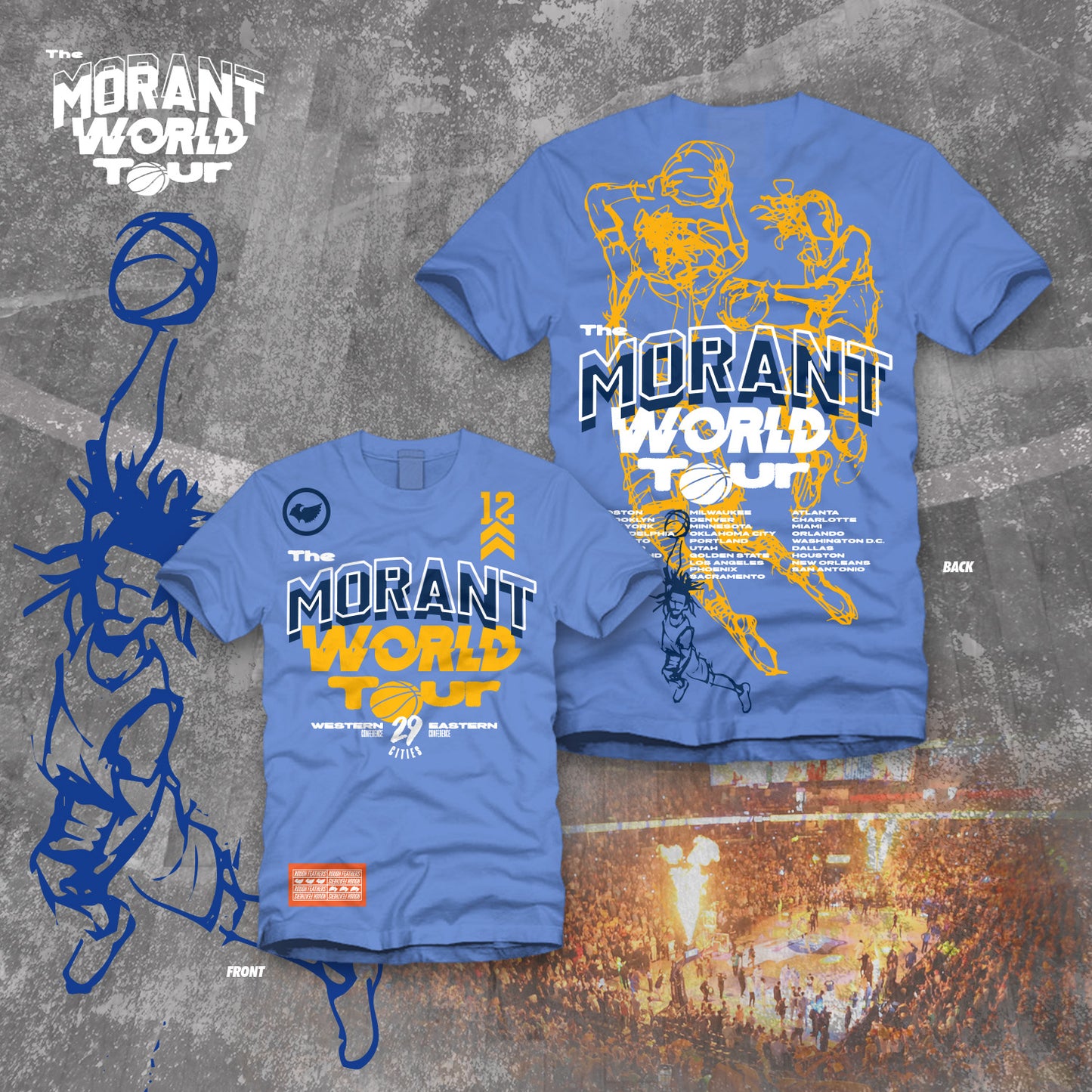 Morant World Tour Tee