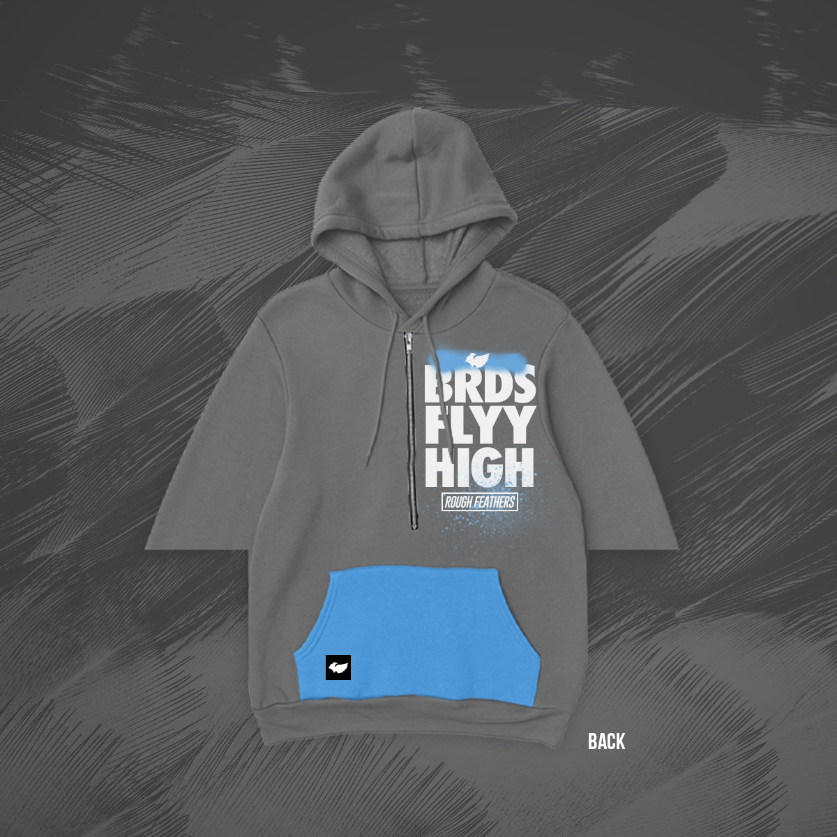RFCC Brds Flyy Short Sleeve Hoodie - PREORDER ITEM